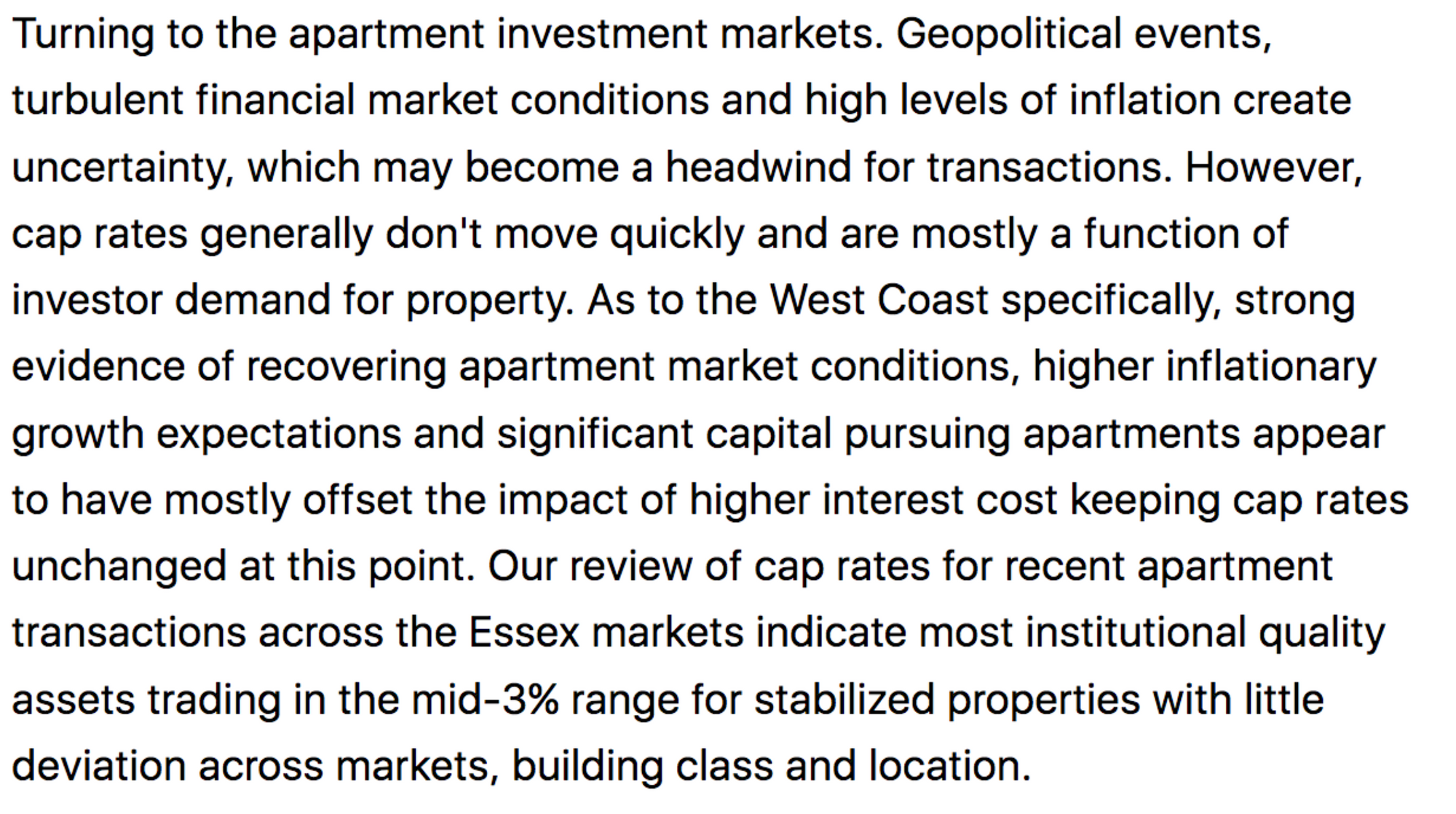 Buying apartment buildings below pre-COVID prices